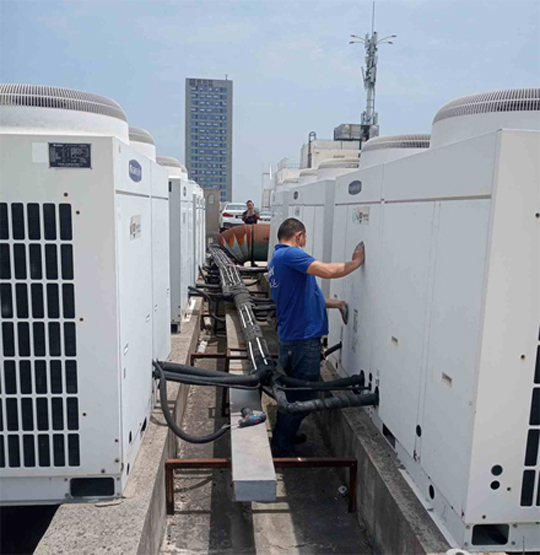 漯河中央空调制热和不制冷系统维修方法